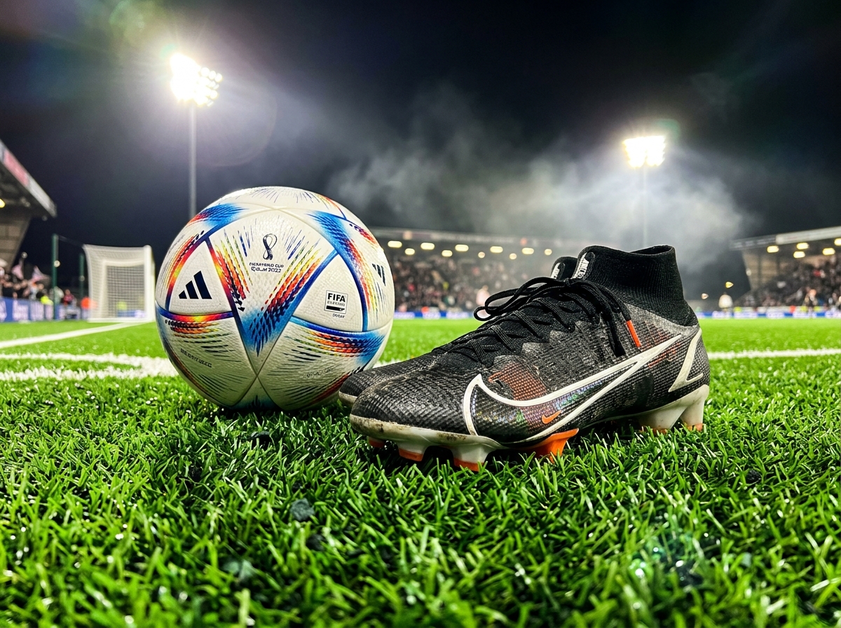 Football Boots on Royal Turf